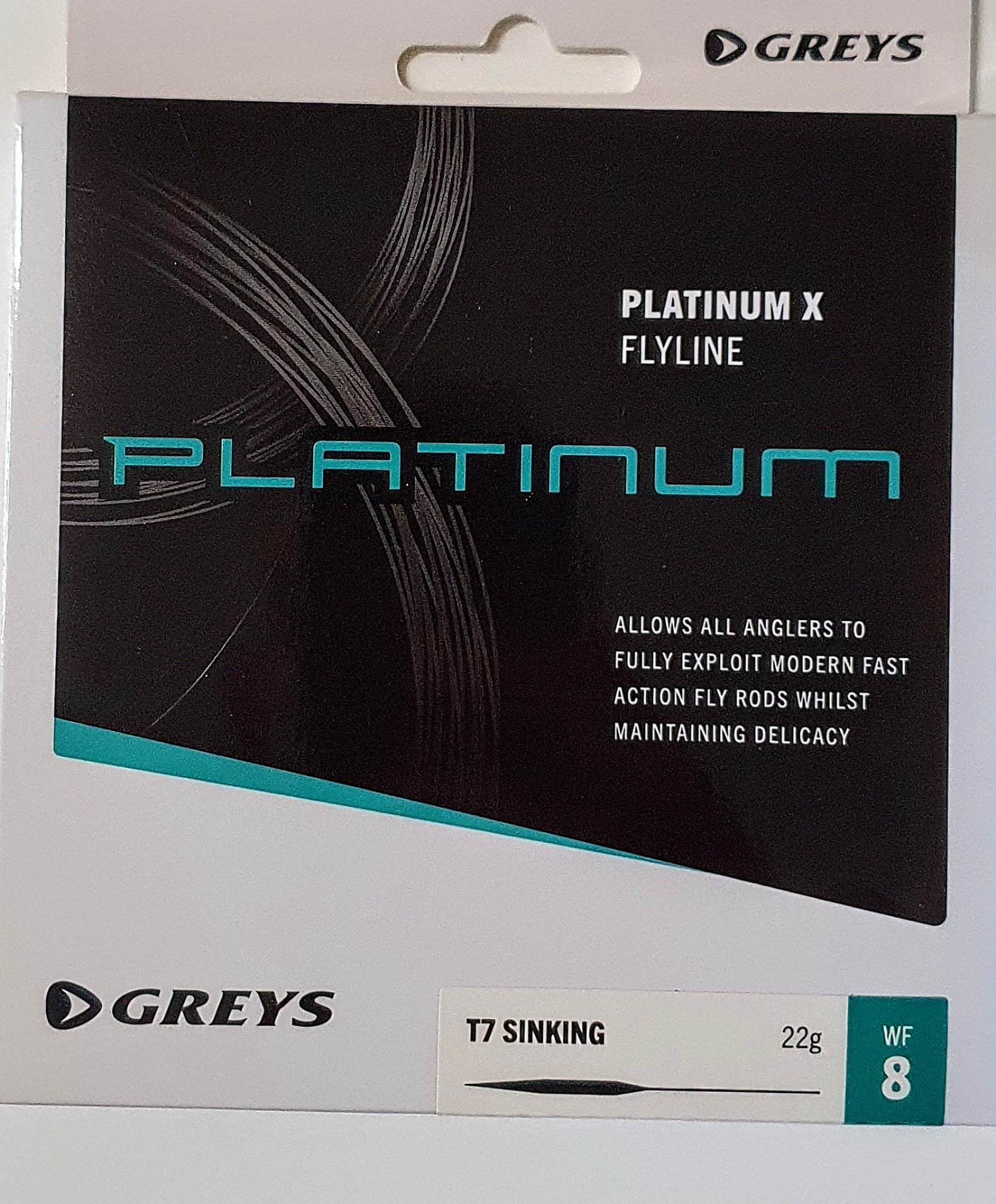 NUOVE CODE GREYS- T7 SINKING 22g 40 ft WF8